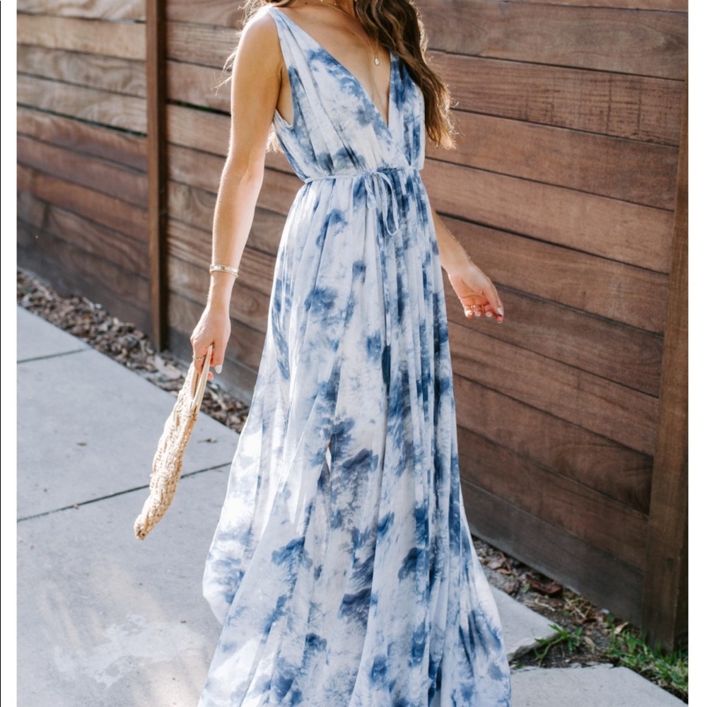 Tie Dye Maxi Dress